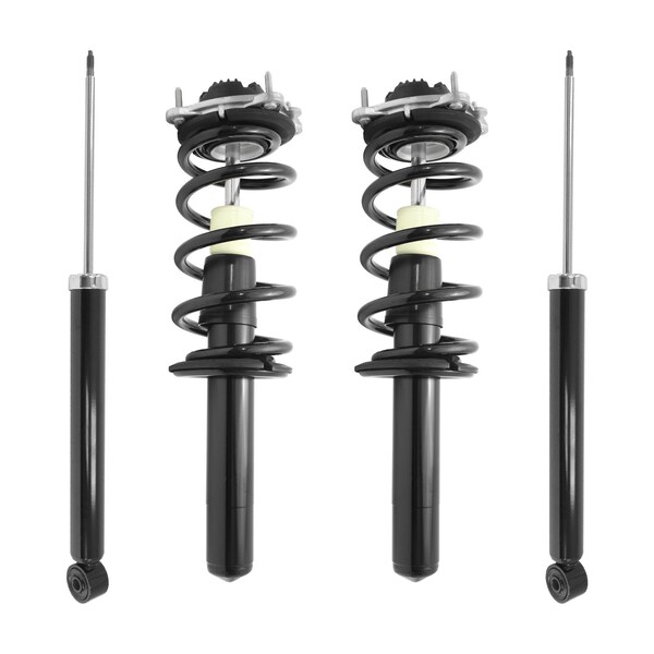 Unity 4-11430-257150-001 Front and Rear Complete Strut Assembly Shock Kit 4-11430-257150-001 - main